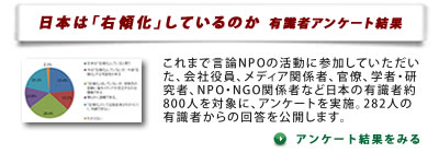 日本は「右傾化」しているのか　有識者アンケート結果