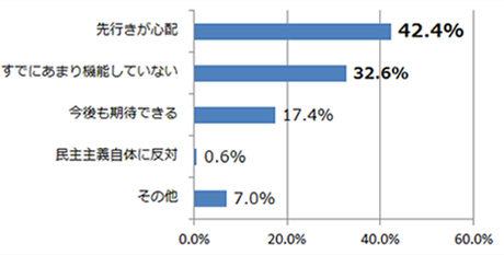 あなたはこの国の民主主義の今後に期待していますか